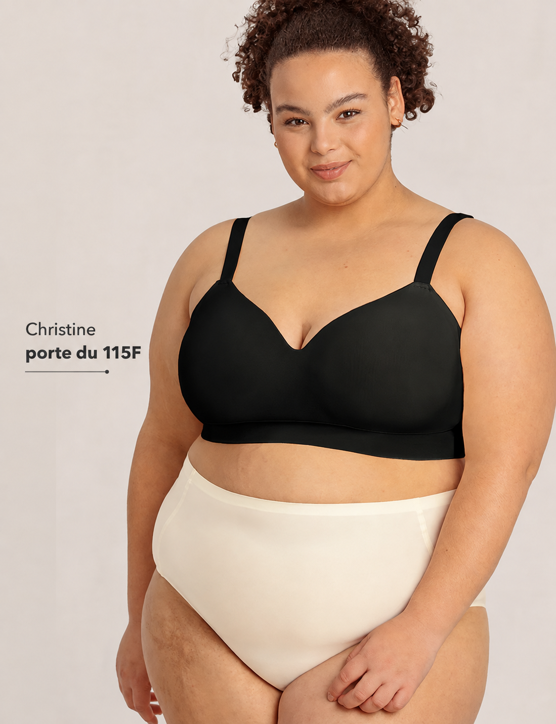 Soutien-gorge gainant sans armatures Curvely®